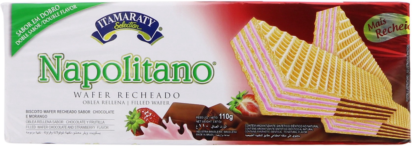 slide 1 of 1, Itamaratty Wafer Napolitano, 110 gram