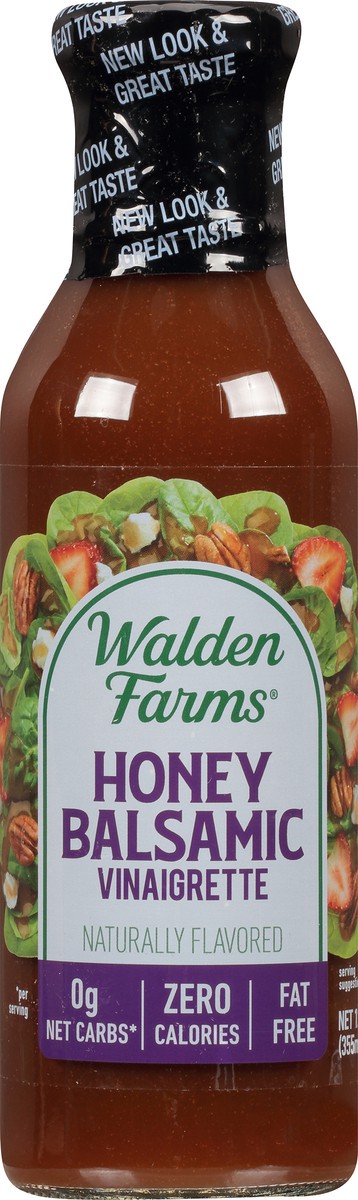 slide 3 of 12, Walden Farms Honey Balsamic Vinaigrette 12 fl oz, 12 fl oz