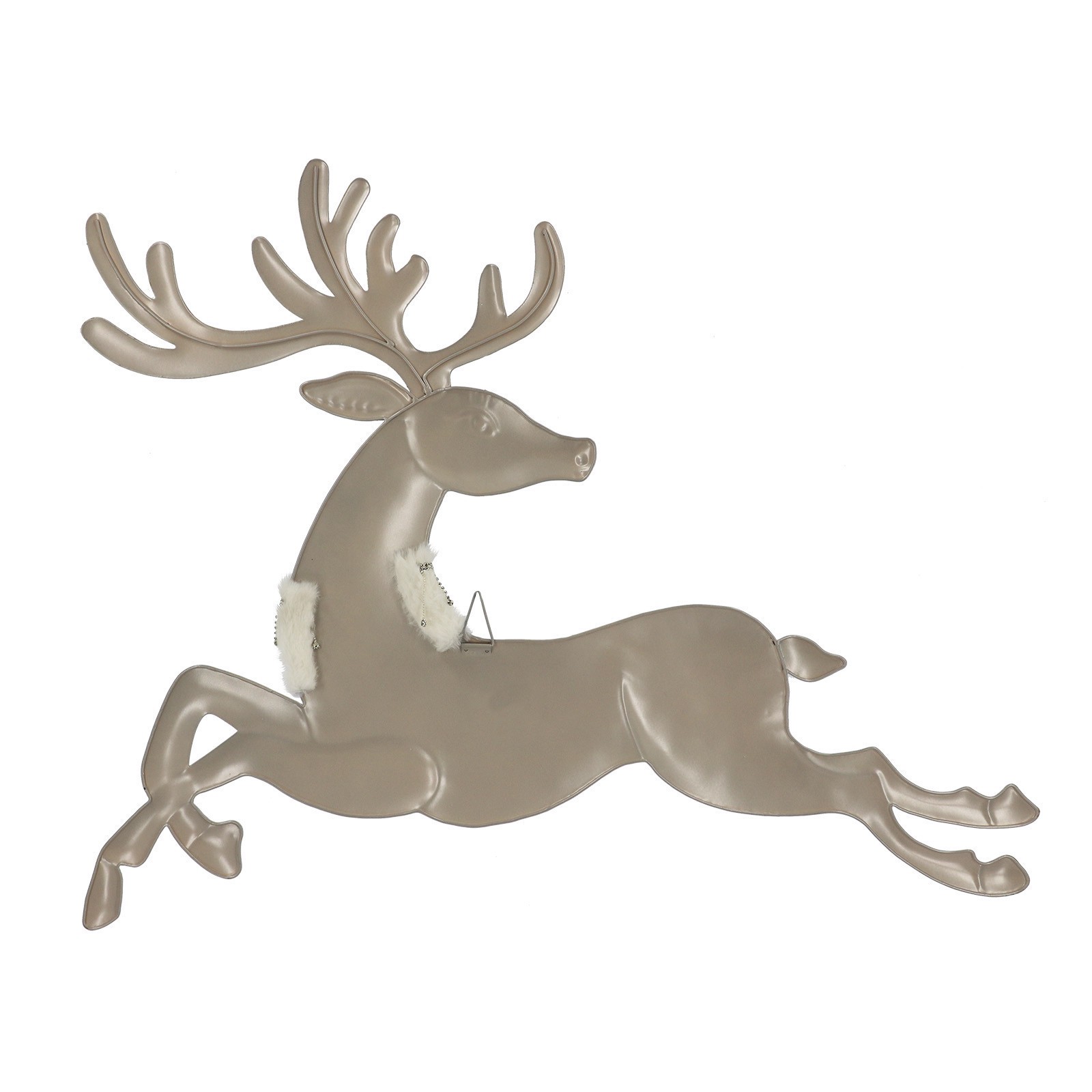 slide 2 of 4, 31" Dancing Deer Metal Wall Decor By Ashland, 31 in x 23.5 in
