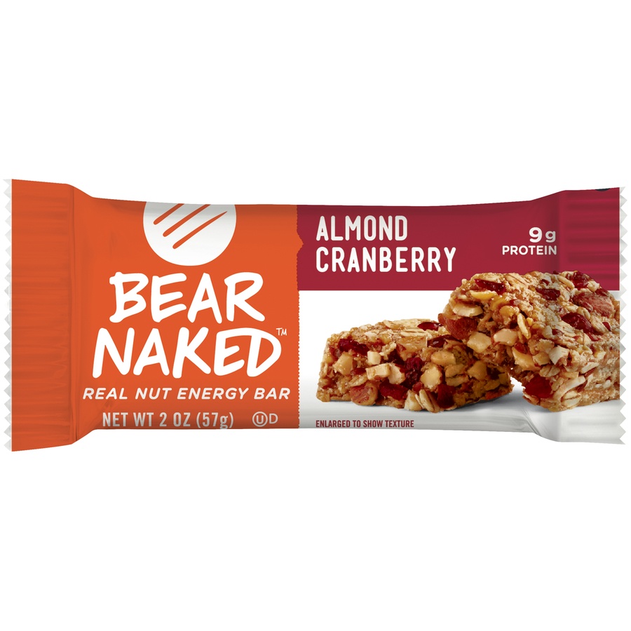 slide 1 of 1, Bear Naked Almond Cranberry Energy Bar, 2 oz