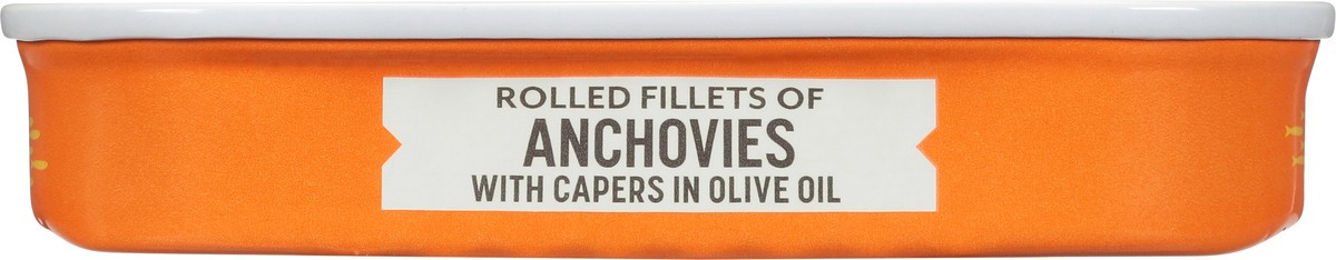 slide 3 of 13, Roland In Olive Oil Anchovies with Capers 2 oz, 2 oz