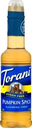 Torani Sugar Free Pumpkin Spice Flavoring Syrup 375 ml