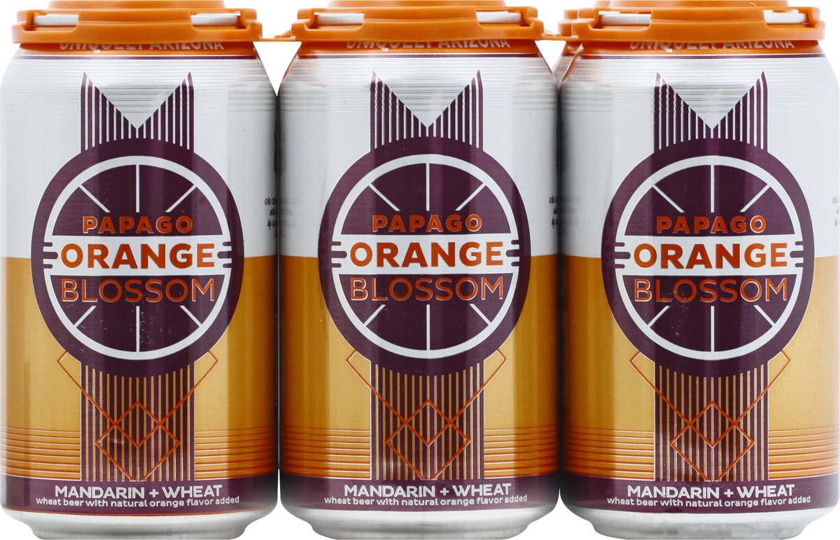 slide 1 of 9, Papago Orange Blossom Beer - 6 ct, 6 ct; 12 oz