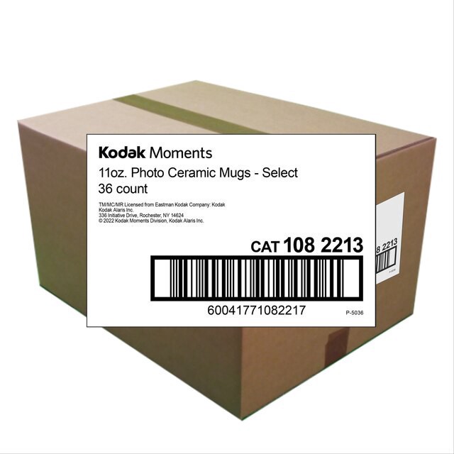 slide 1 of 1, KODAK 11Oz Ceramic Photo Mugs, 1 ct