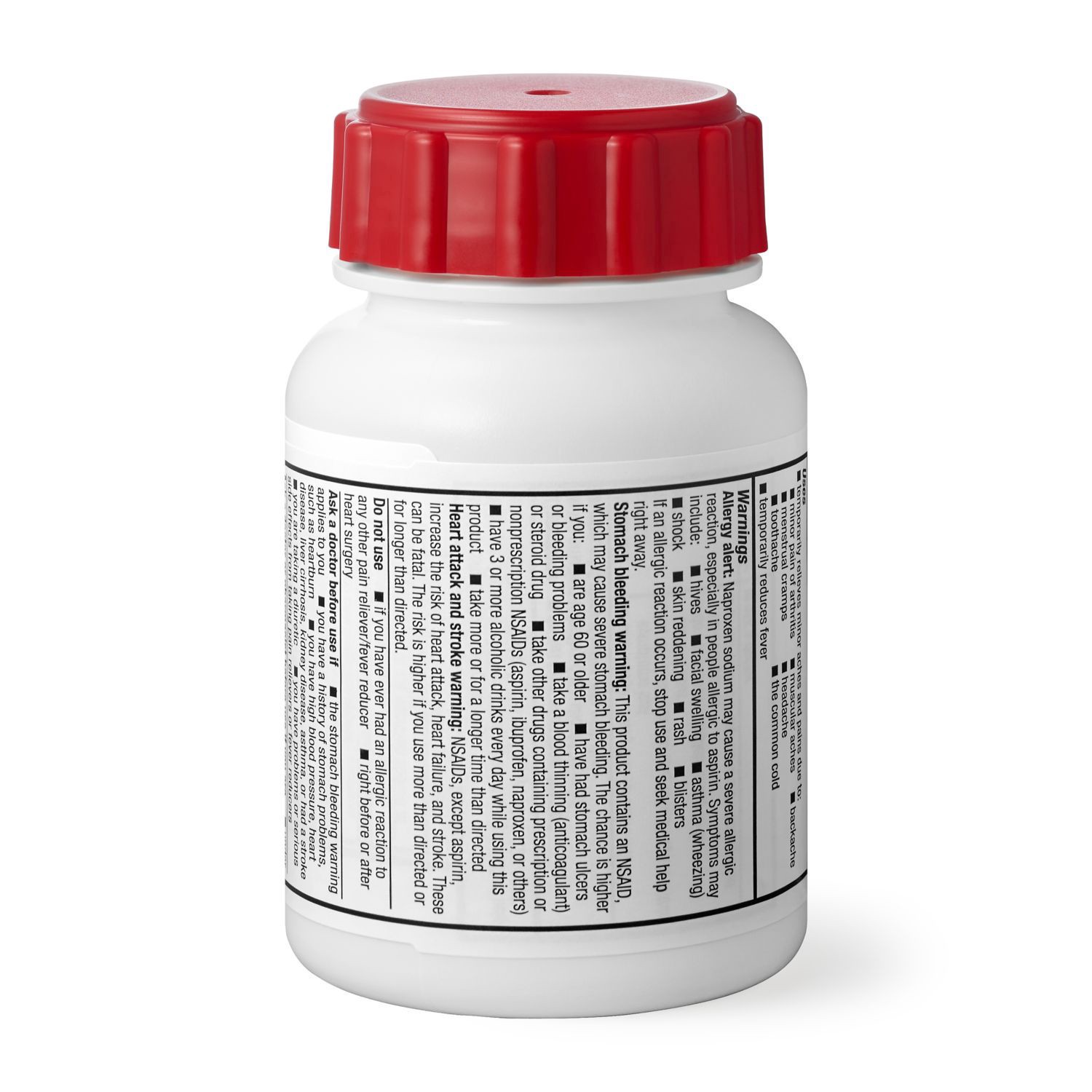 slide 5 of 5, Cvs Easy Open Arthritis Cap Naproxen Sodium 220mg (Nsaid) Caplets, 90 Ct, 90 ct