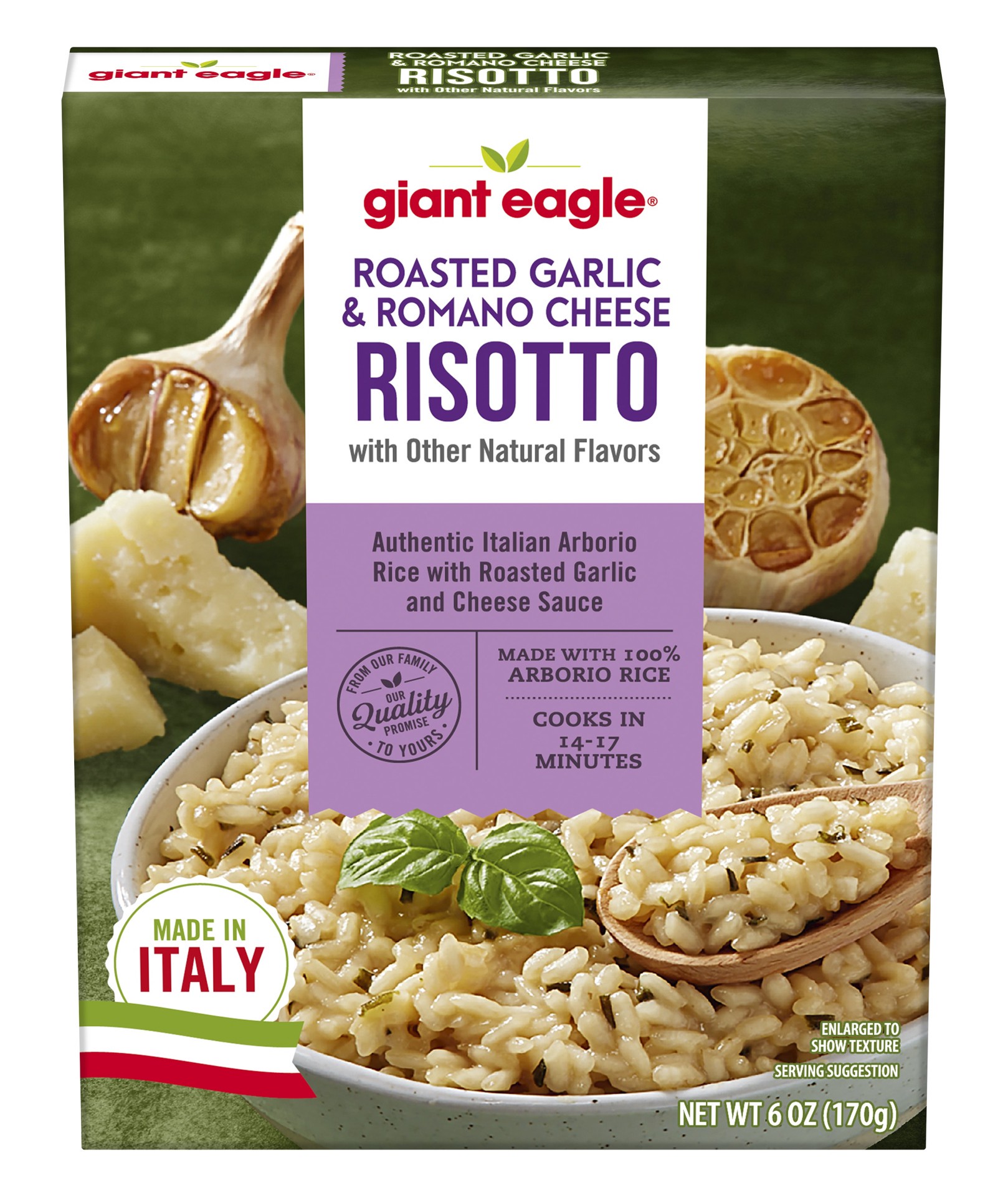 slide 1 of 1, Ge Garlic Romano Risotto, 6 oz