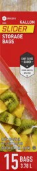 SE Grocers Storage Bags Gallon