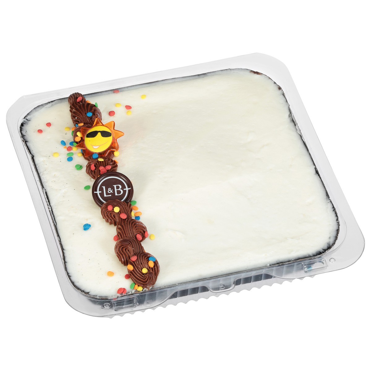 slide 9 of 9, Lunds & Byerlys Marble Picnic Cake with White Icing 1 ea, 1 ct