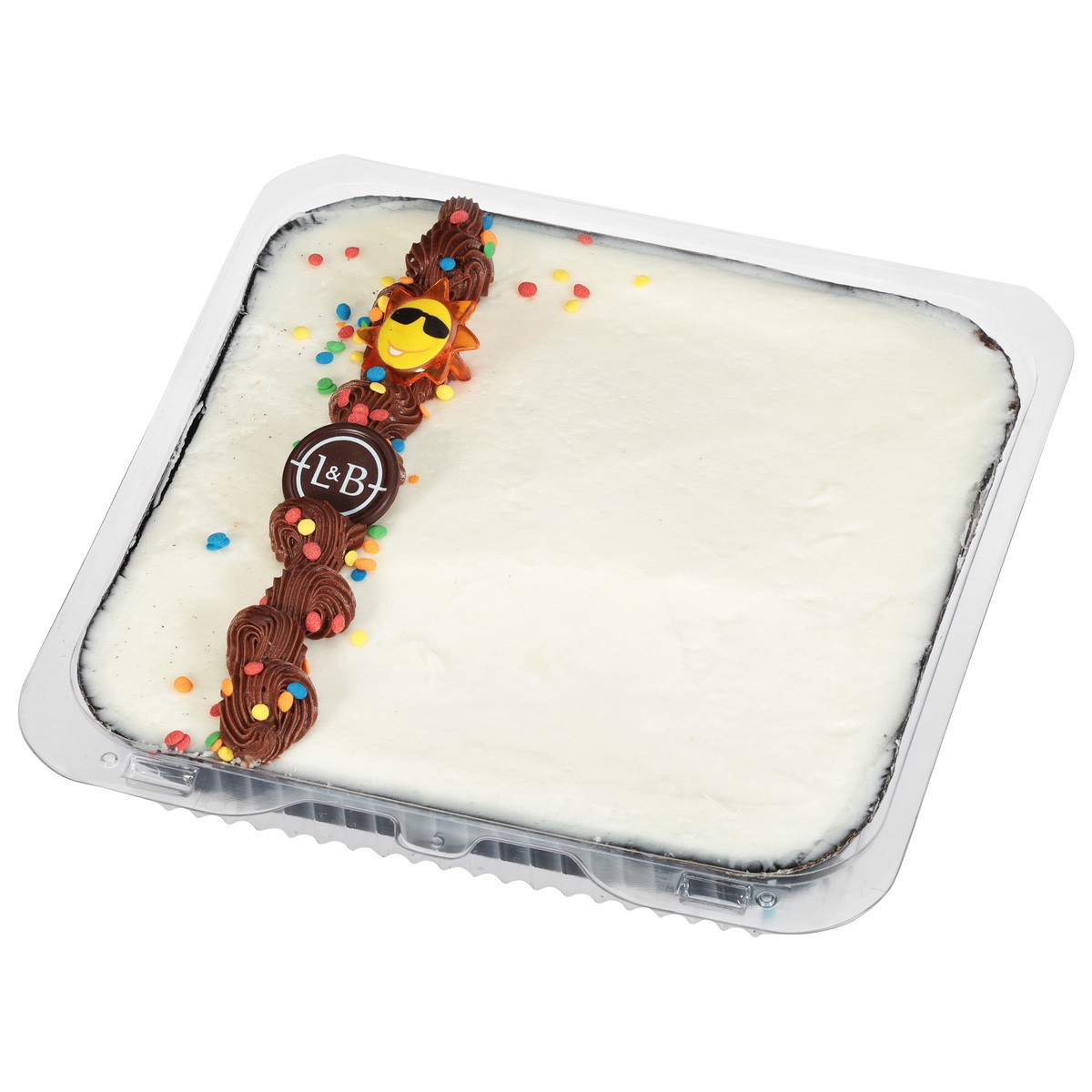 slide 4 of 9, Lunds & Byerlys Marble Picnic Cake with White Icing 1 ea, 1 ct