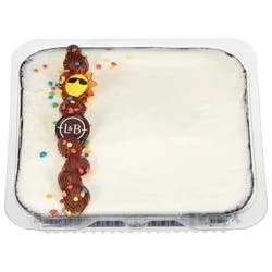 Lunds & Byerlys Marble Picnic Cake with White Icing 1 ea