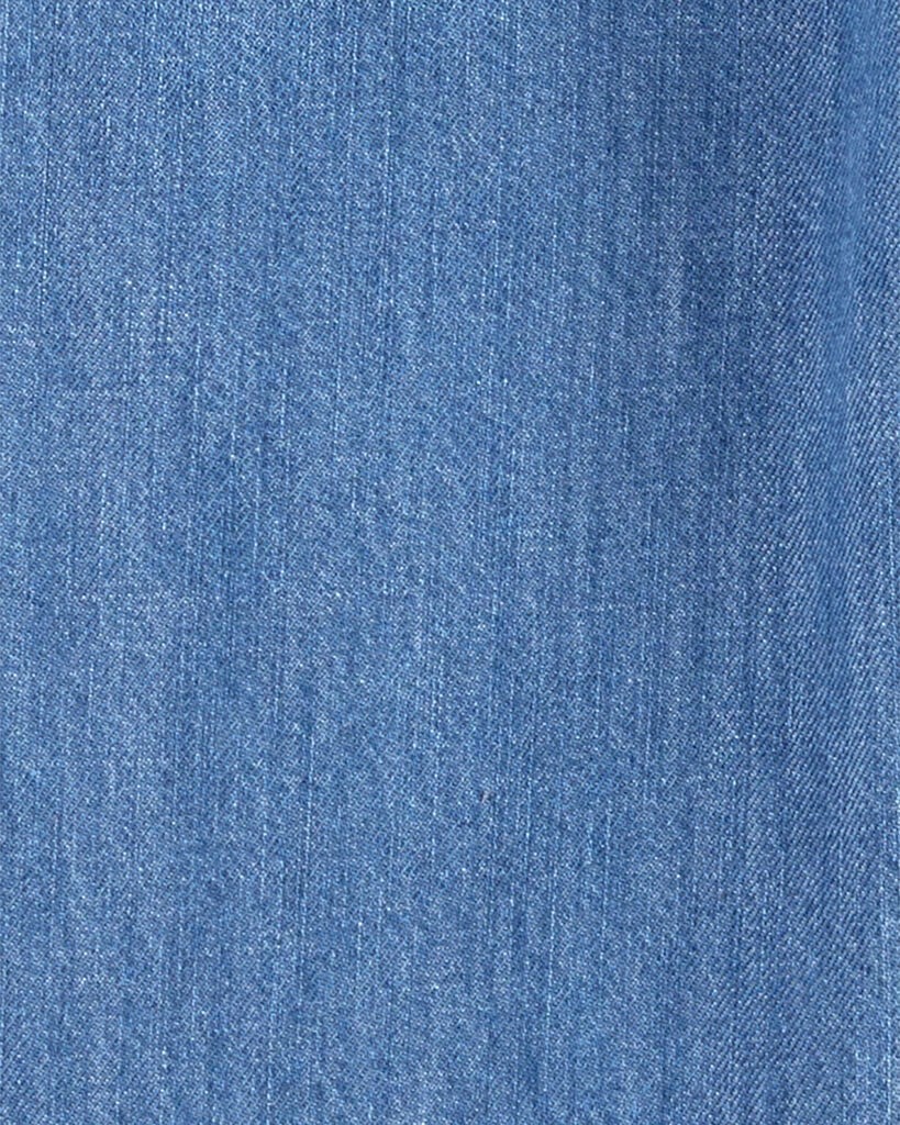 slide 2 of 3, Oshkosh Kid Knit-Like Denim Drawstring Joggers Blue 12, 1 ct