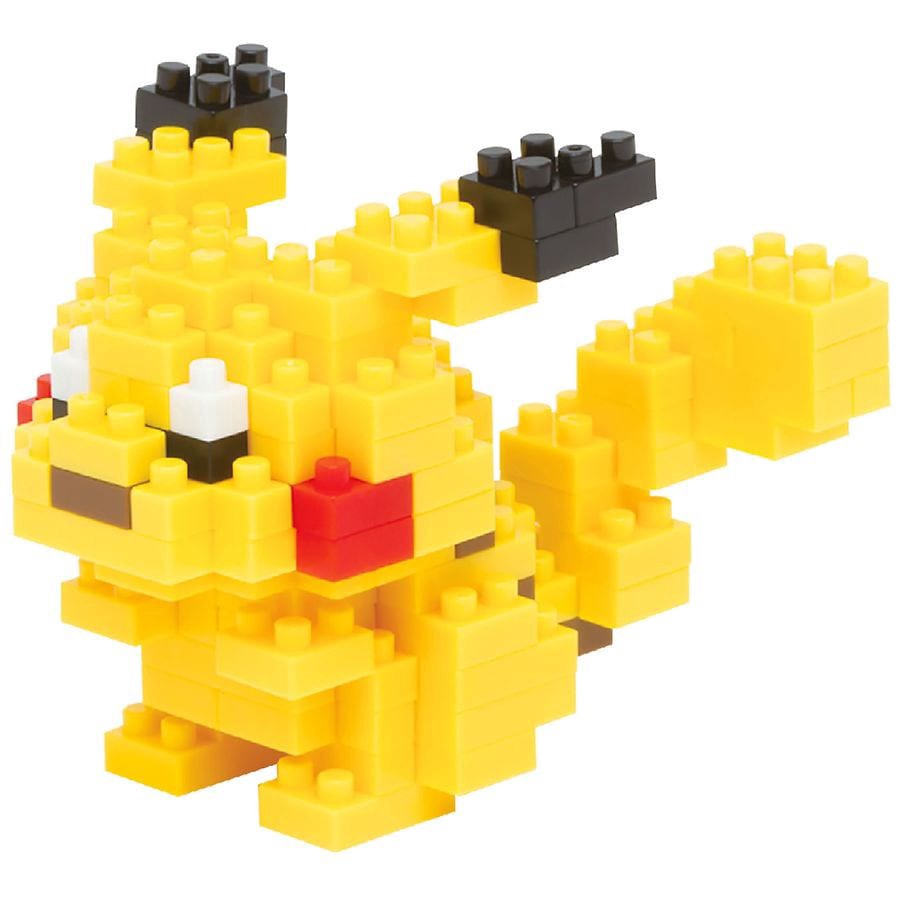 slide 1 of 3, Nanoblock Pokemon Series Pikachu, 1 ct