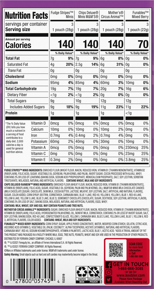 slide 6 of 10, Ferrara Assorted Treat Mix 12 ea, 12 ct