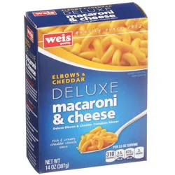 Weis Quality Elbows & Cheddar Deluxe Macaroni & Cheese
