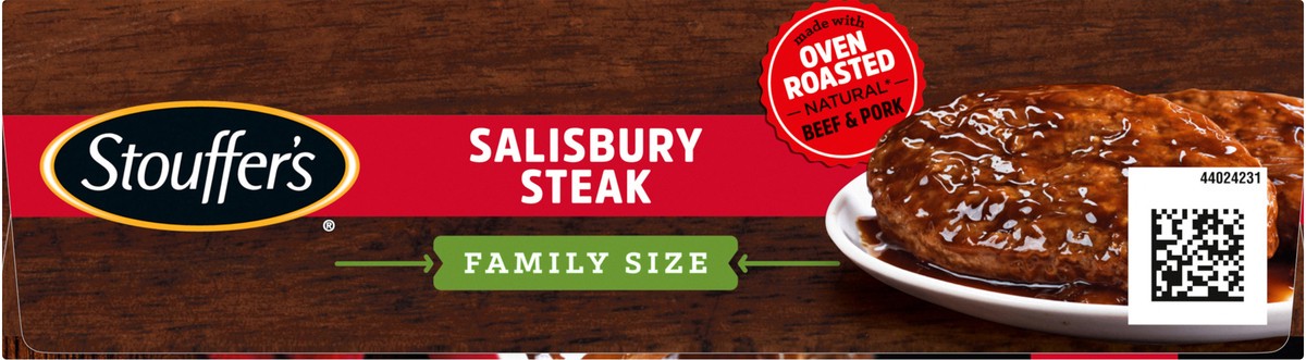 slide 8 of 8, Stouffer's Family Size Salisbury Steak Frozen Meal, 28 oz