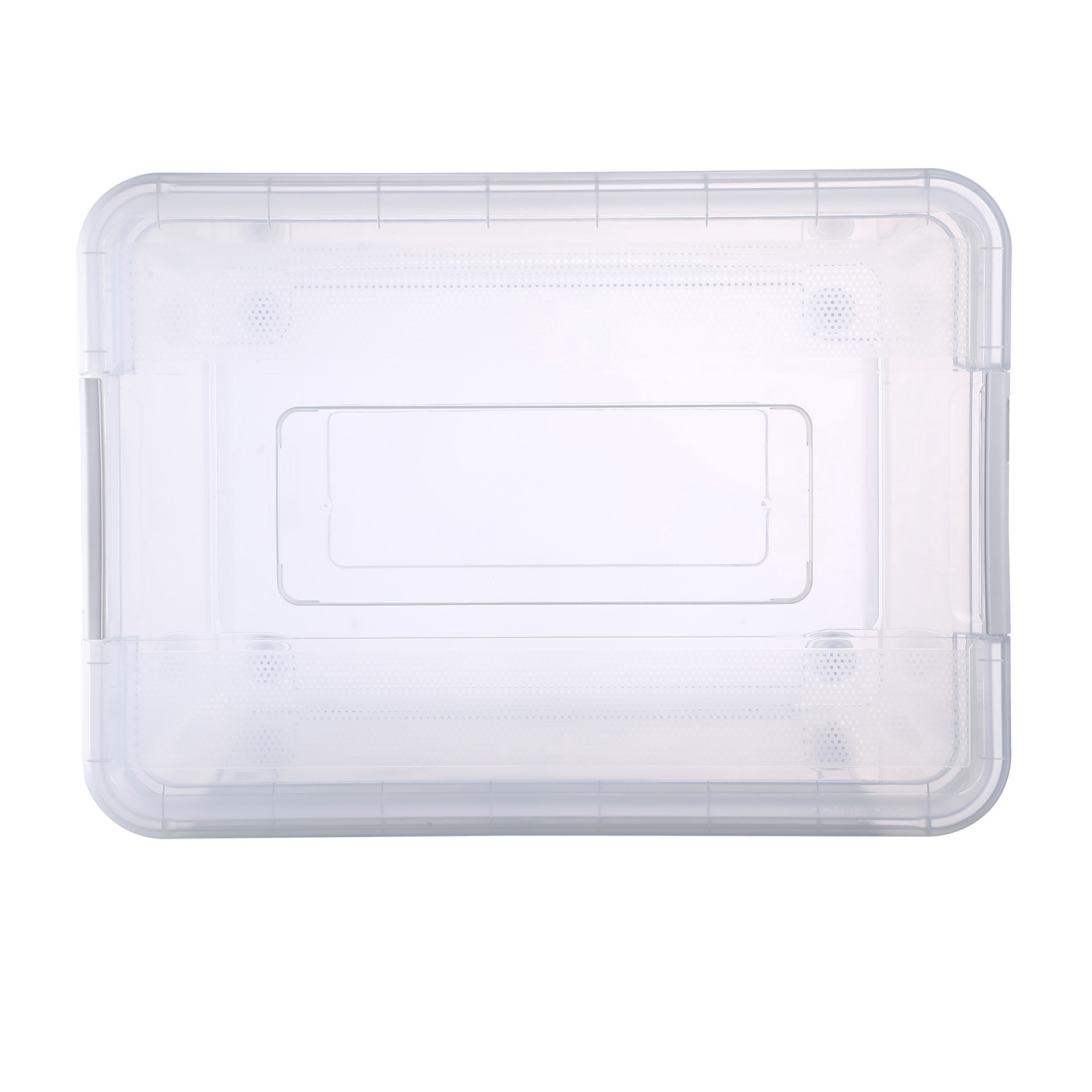 slide 2 of 6, 85qt. Latching Storage Bin By Simply Tidy, 26.2 in x 18.7 in x 14.1 in