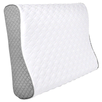 slide 3 of 5, Sealy Memory Foam Contour Pillow, 1 ct
