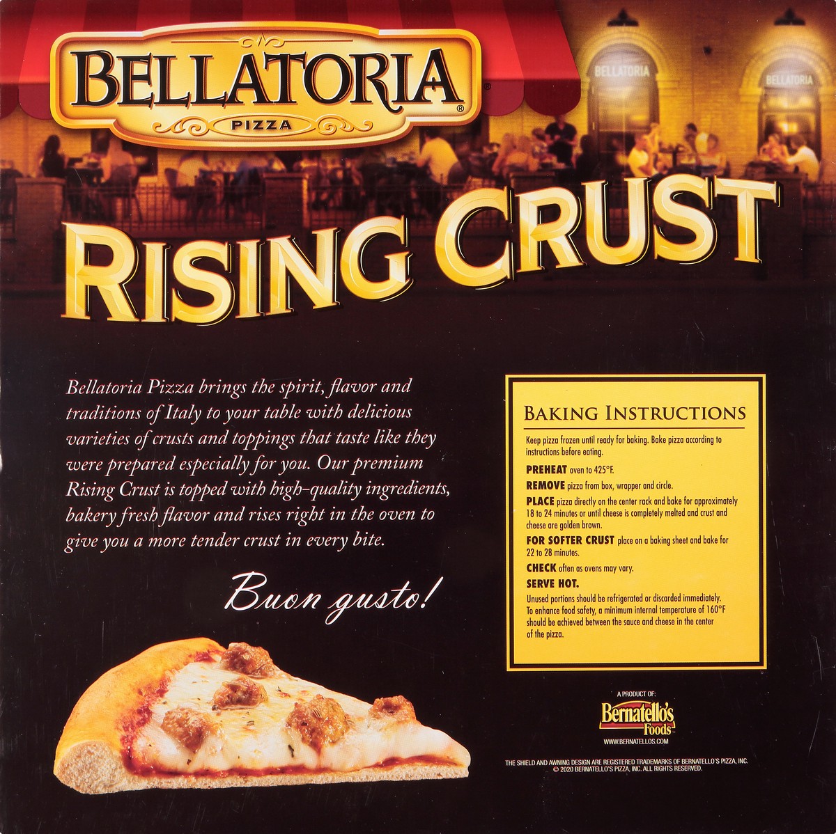 slide 7 of 13, Bellatoria Rising Crust Sausage Pizza 27.5 oz, 27.5 oz