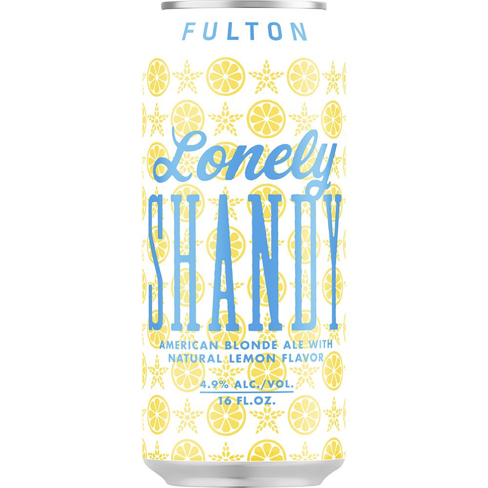slide 1 of 1, Fulton Beer Lonely Shandy, 16 oz
