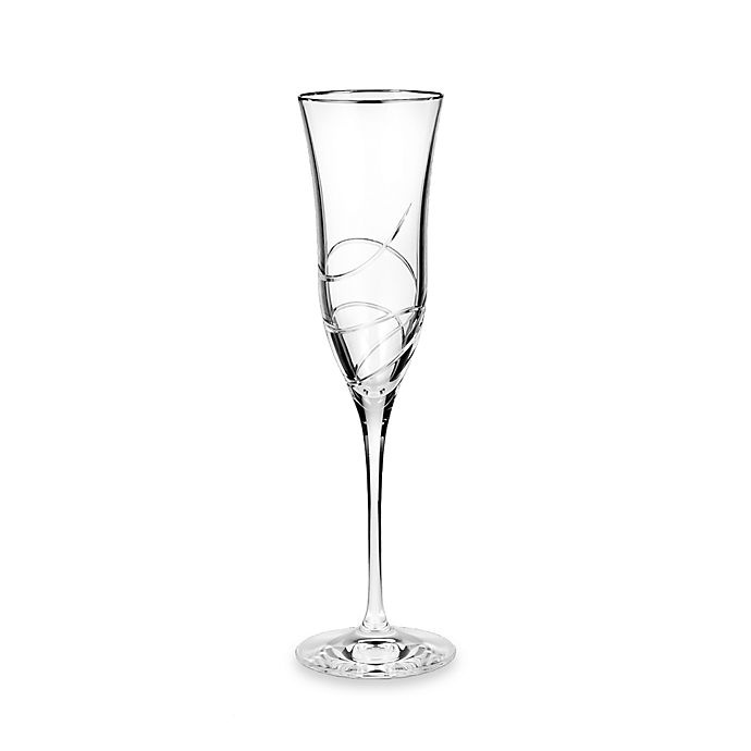 slide 1 of 1, Waterford Ballet Ribbon Essence Platinum Champagne Flute, 1 ct