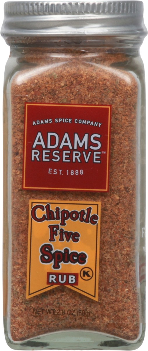 slide 12 of 14, Adams Reserve Chipotle Five Spice Rub 2.8 oz, 2.8 oz