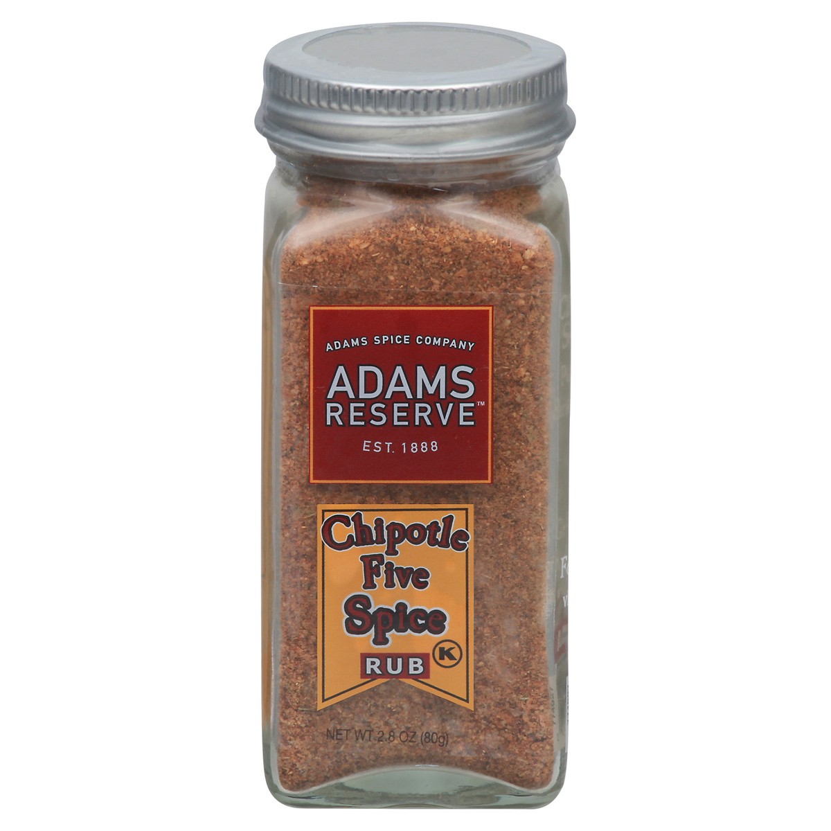 slide 1 of 14, Adams Reserve Chipotle Five Spice Rub 2.8 oz, 2.8 oz