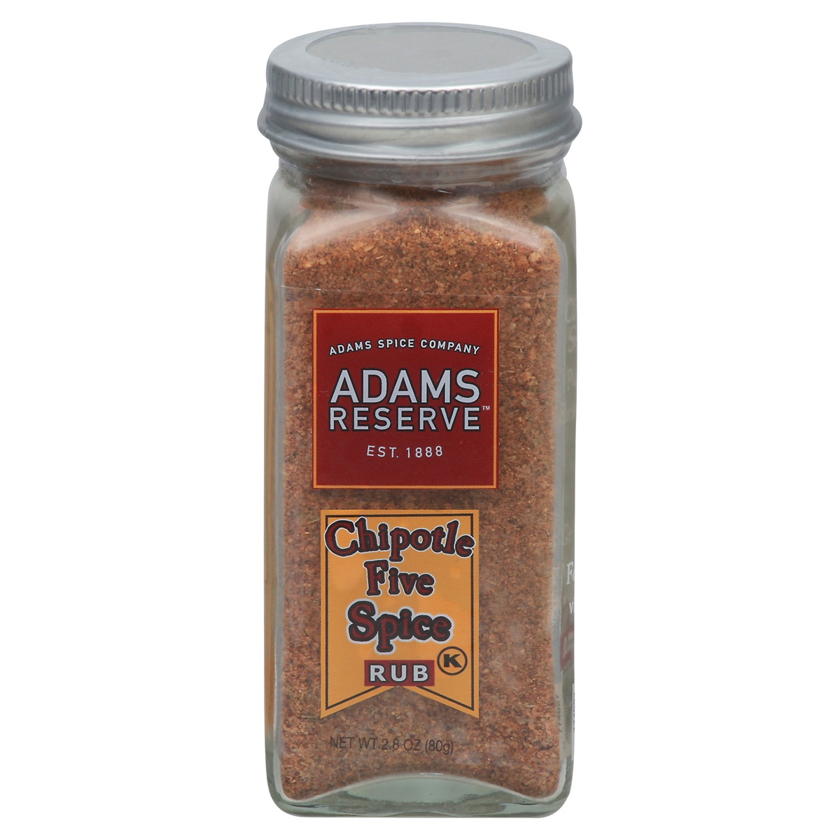 slide 1 of 1, Adams Reserve Chipotle Five Spice Rub, 2.8 oz