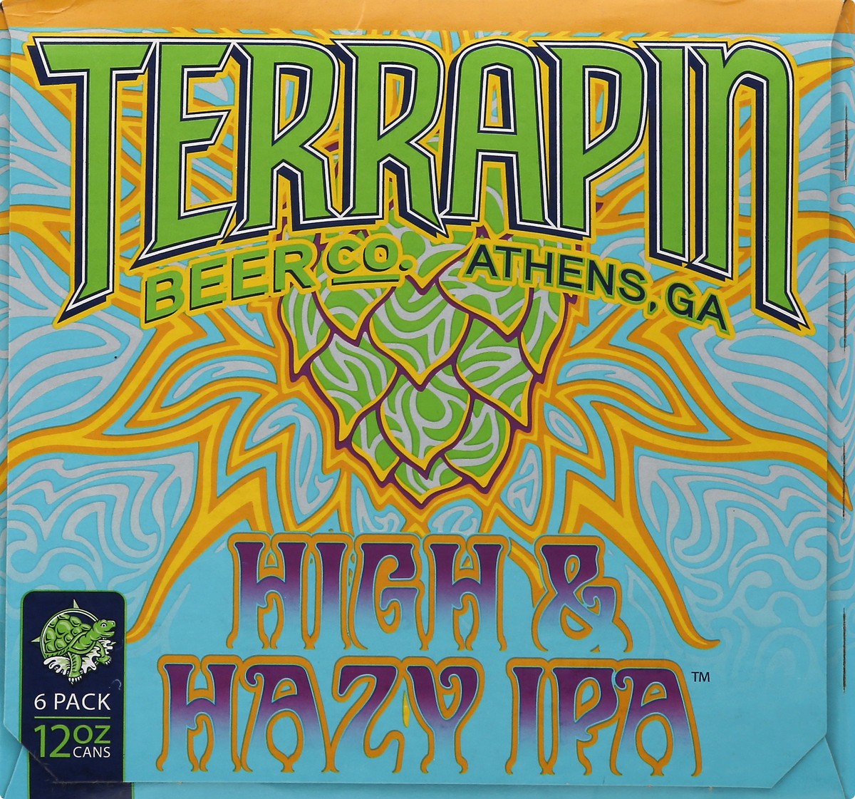 slide 4 of 9, Terrapin Beer Co. 6 Pack High & Hazy IPA Beer 6 ea, 6 ct; 12 oz