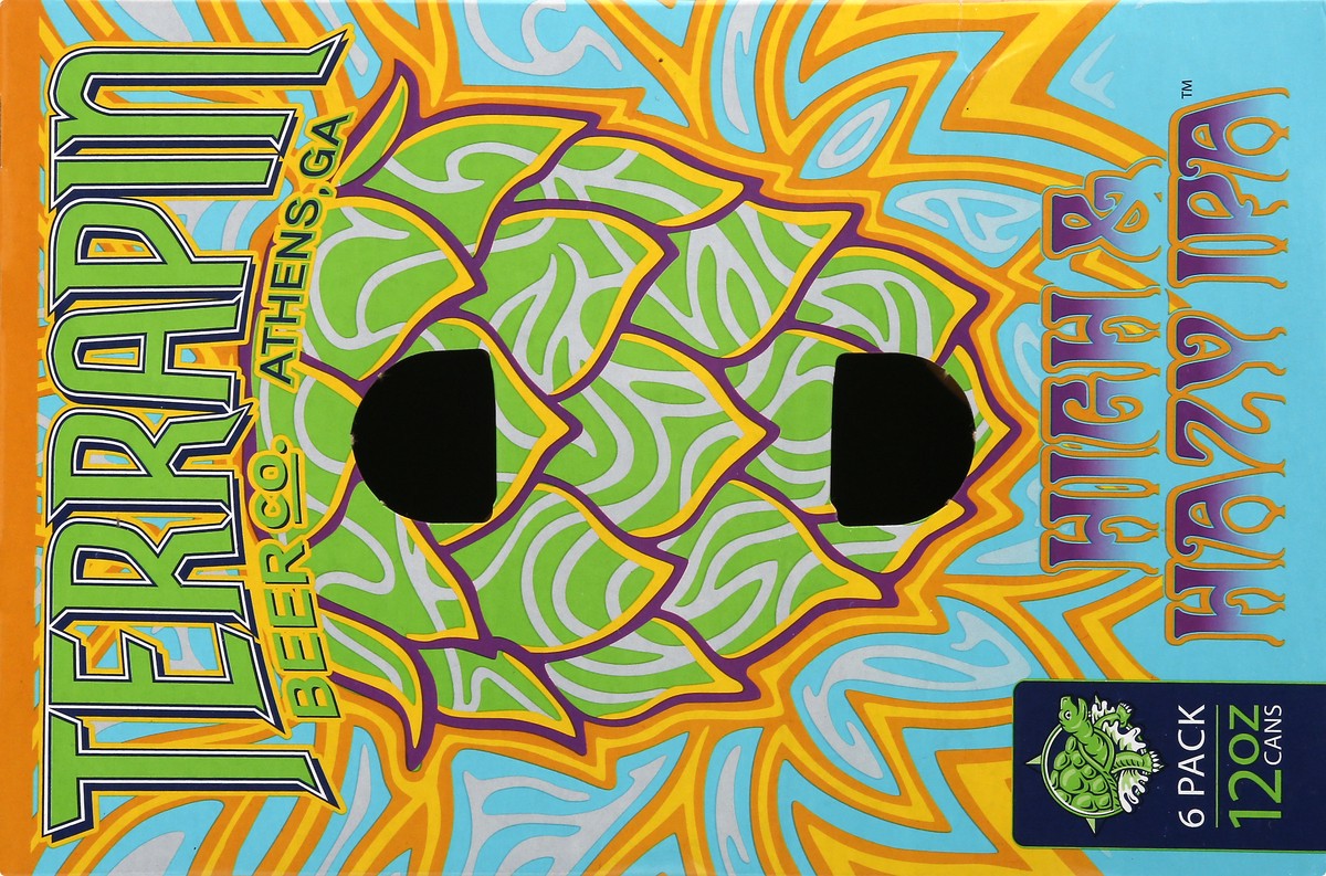 slide 5 of 9, Terrapin Beer Co. 6 Pack High & Hazy IPA Beer 6 ea, 6 ct; 12 oz