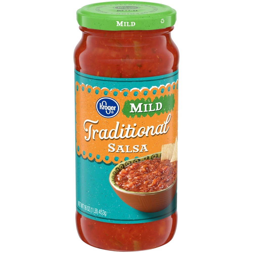 slide 3 of 3, Kroger Traditional Salsa - Mild, 16 oz