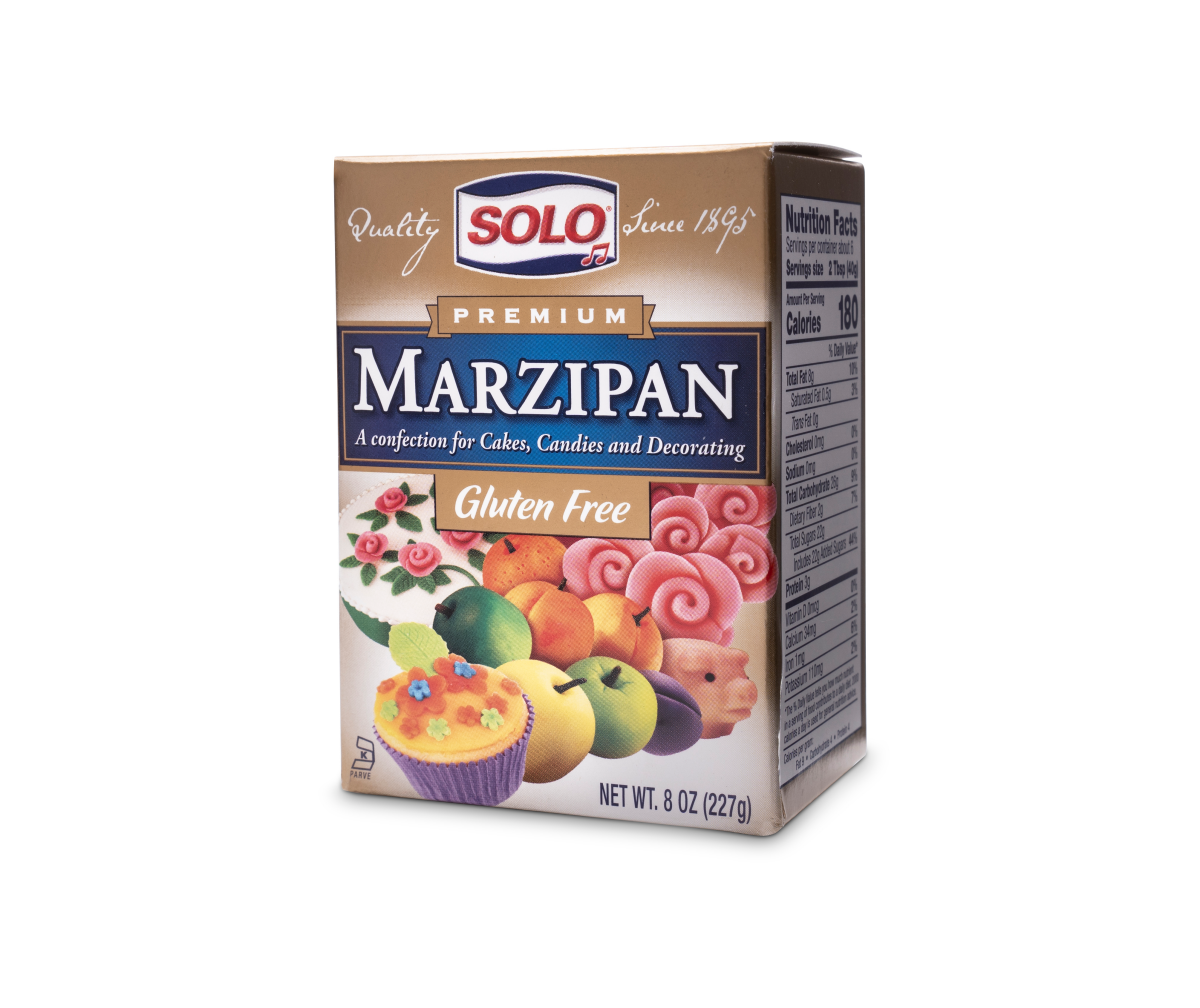 slide 7 of 9, Solo Marzipan 8 oz, 8 oz