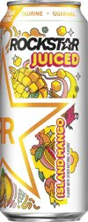 Rockstar Juiced Energy Drink Island Mango Flavor - 16 oz