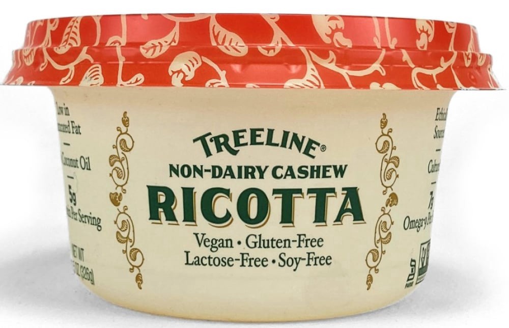 slide 1 of 1, Treeline® Treenut Cheese Non-Dairy Cashew Riccotta Cheese, 11.5 oz