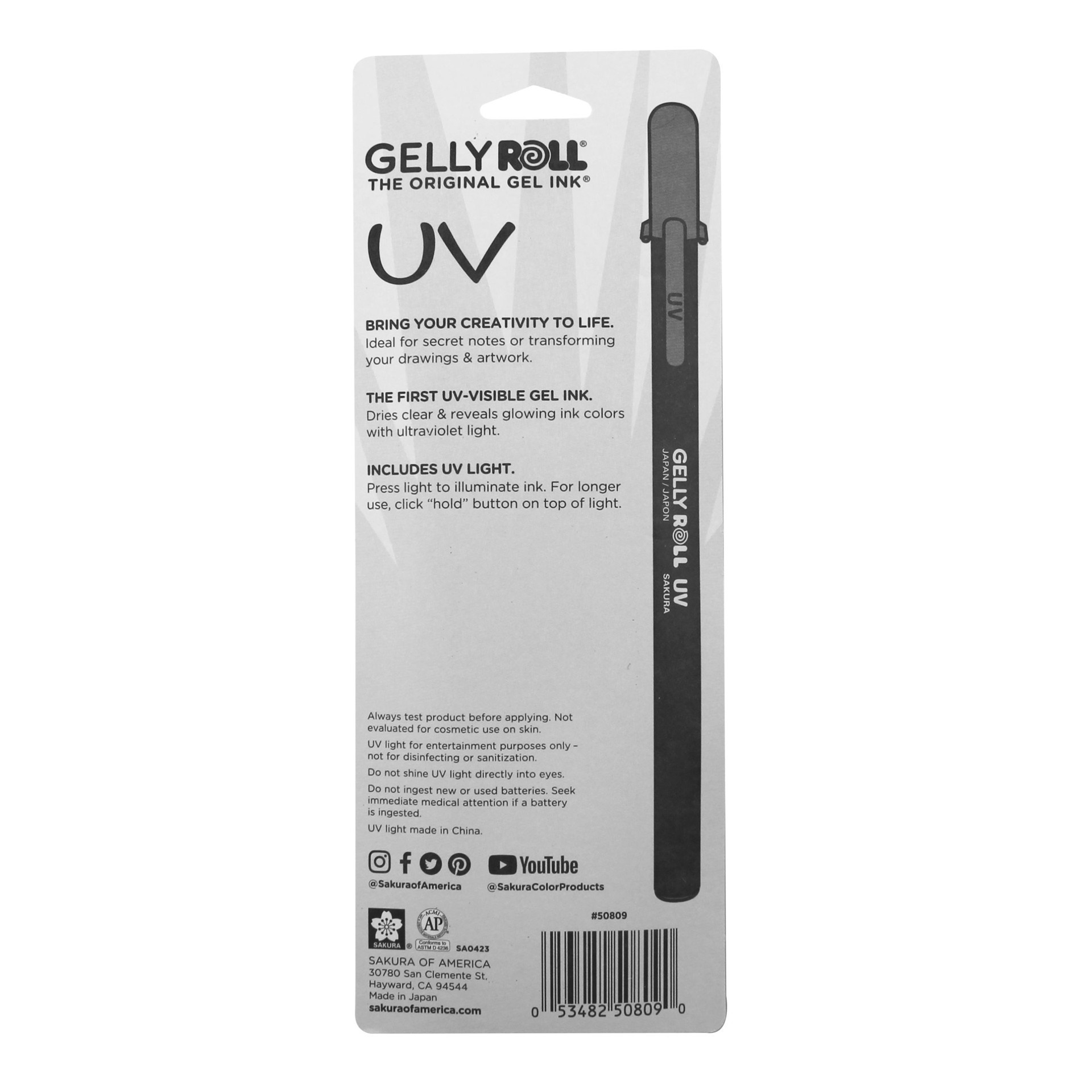 slide 3 of 6, Sakura Gelly Roll Uv Gel Pen Set, 1 ct