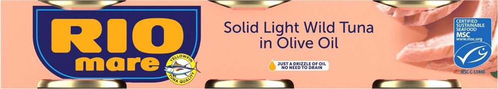 slide 3 of 3, Rio Mare Solid Light Tuna in Olive Oil, 3 ct; 2.3 oz