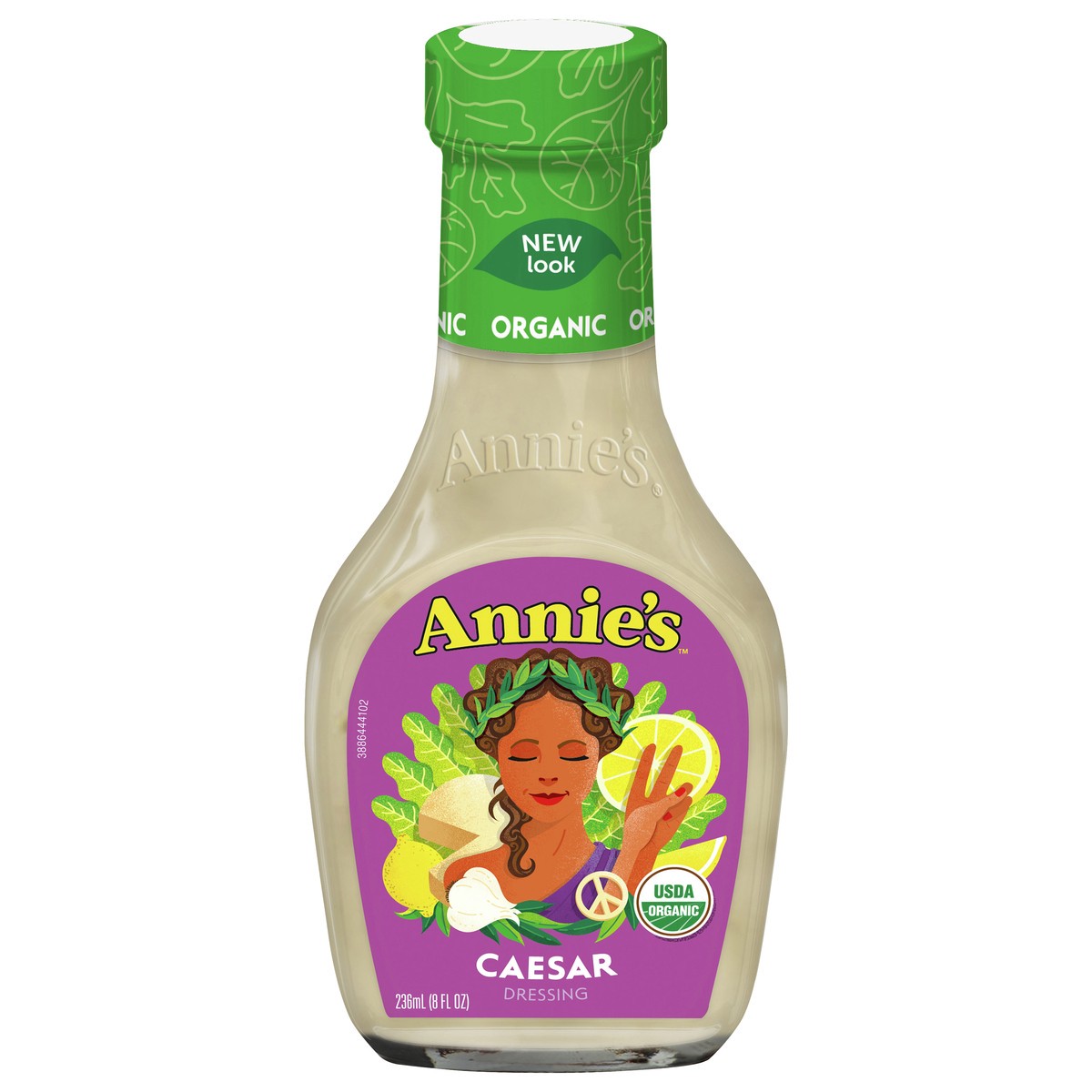 slide 1 of 9, Annie's Organic Caesar Salad Dressing, Non-GMO, 8 fl oz, 8 fl oz