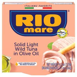 Rio Mare Solid Light Tuna in Olive Oil