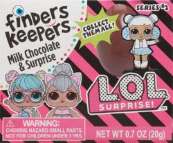 Finders Keepers Lol Surprise Milk Chocolate & Surprise 0.7 oz Box