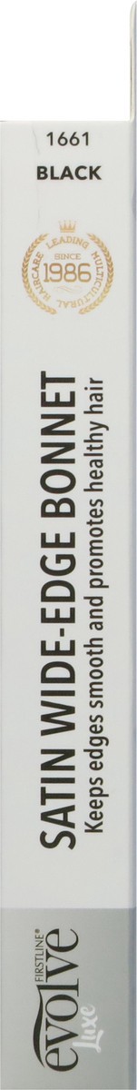 slide 9 of 9, Firstline Evolve Luxe Wide-Edge Satin Bonnet 1 ea, 1 ct