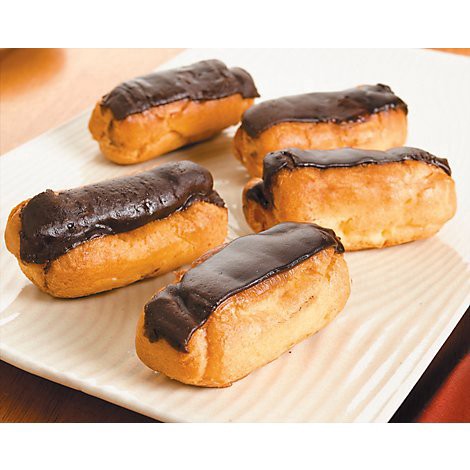 slide 1 of 1, Bakery Eclair 6 Count - Each, 6 ct