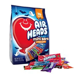Airheads Mini Bars Halloween 76ct - 32.2 Oz