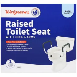 Walgreens Raised Toilet Seat