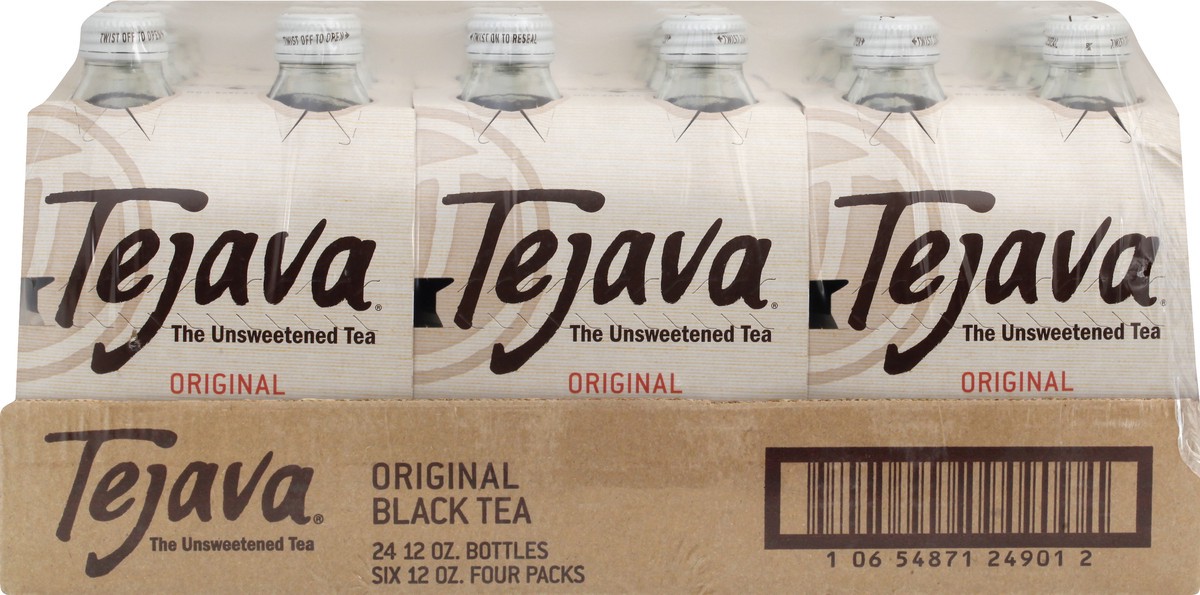 slide 5 of 9, Tejava Four Packs Original Black Tea 24 ea, 24 ct