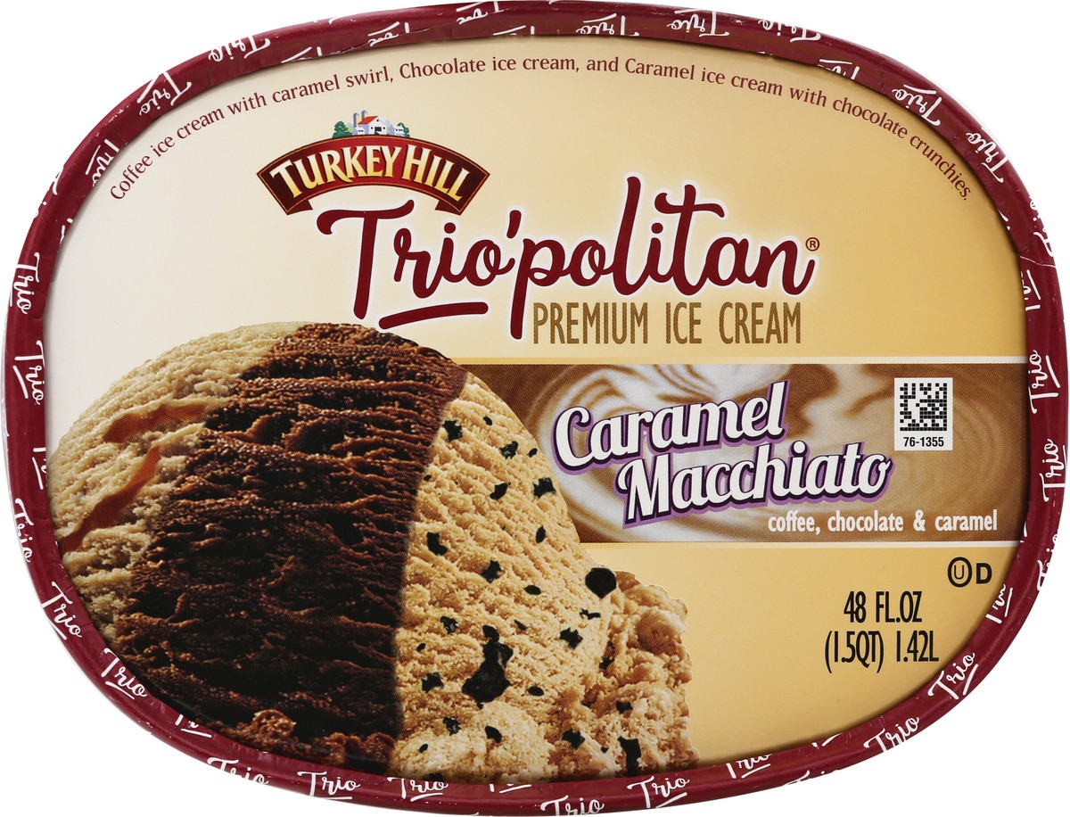 slide 5 of 10, Turkey Hill Caramel Macchiato, 48 fl oz