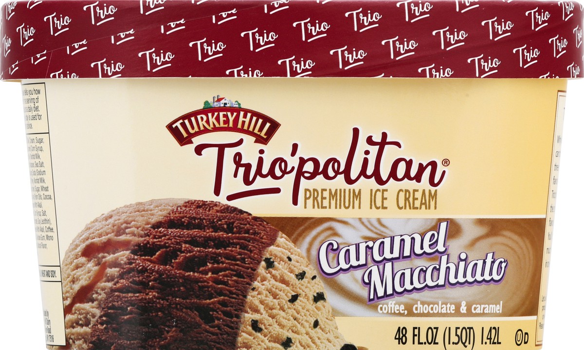 slide 4 of 10, Turkey Hill Caramel Macchiato, 48 fl oz