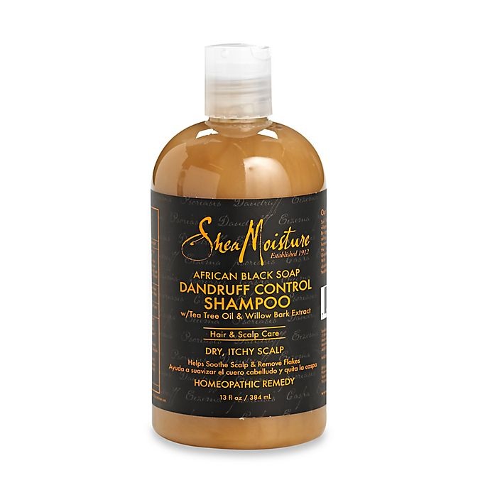 slide 1 of 1, SheaMoisture African Black Soap Dandruff Control Shampoo, 13 fl oz