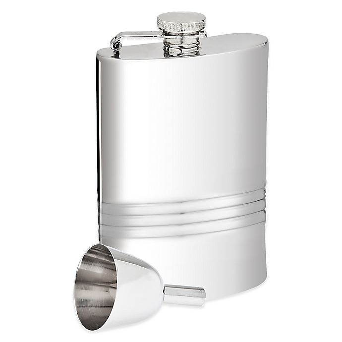 slide 1 of 1, Top Shelf Glasses Godinger Flask with Pourer, 1 ct