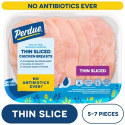 Perdue Thin Sliced Boneless Skinless Chicken Breasts