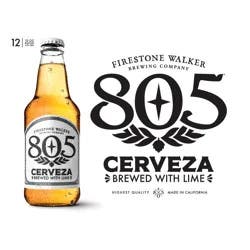 Firestone Walker 805, Cerveza With Lime Beer 12 ea