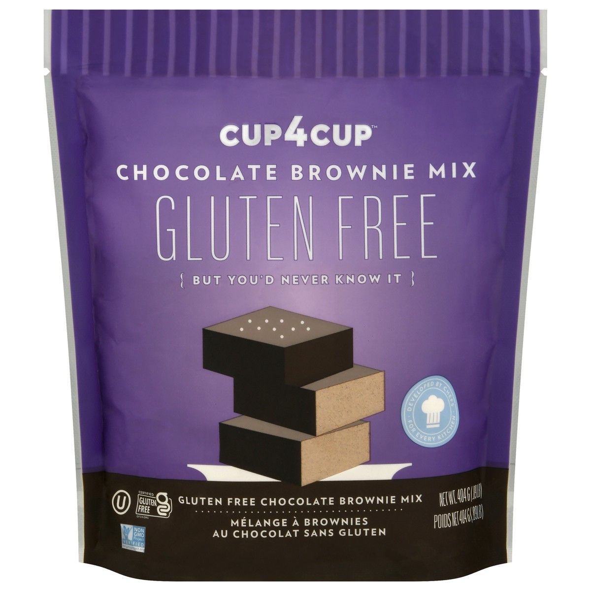 slide 1 of 13, Cup4Cup Cup 4 Cup Gluten Free Choc Brownie Mix, 14.25 oz